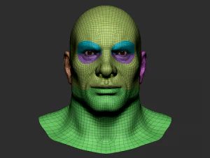 head detalized 3D Model