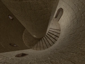 medieval castle 3D Model