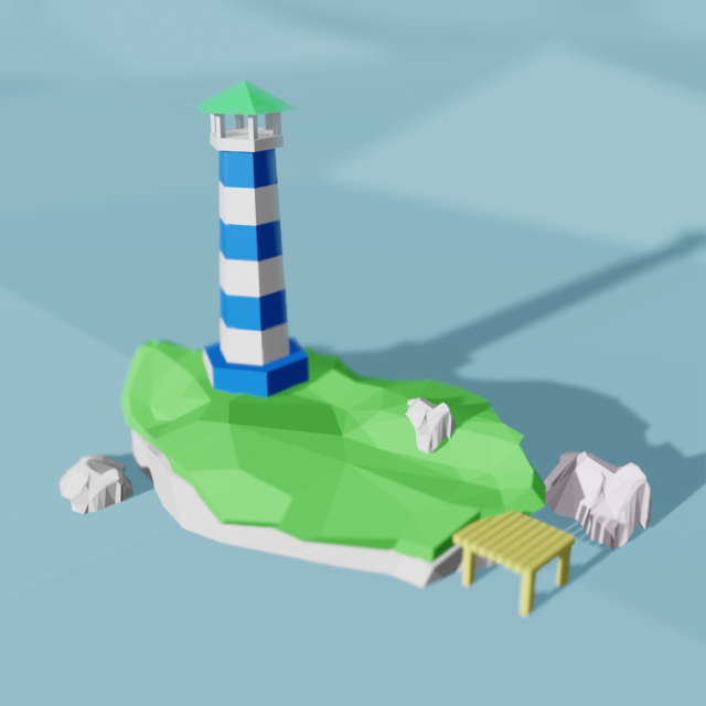 lighthouse 3D 模型 .c4d .max .obj .3ds .fbx .stl .blend 
