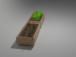 ev bah&ccedil;e kutuları 3D Model