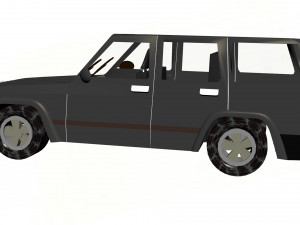 jeep car 3D Model