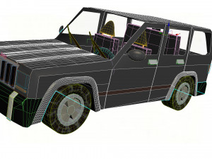jeep car 3D Model