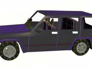 jeep car 3D Model