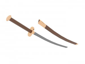 katana 3D Model
