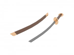 katana 3D Model