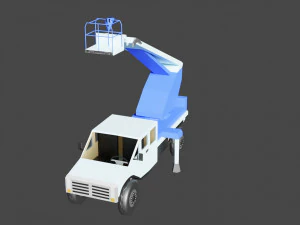 हवाई मंच 3D मॉडल