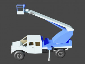 aerial platform Model 3D