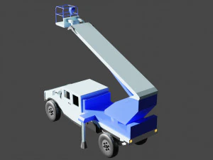 piattaforma aerea Modello 3D