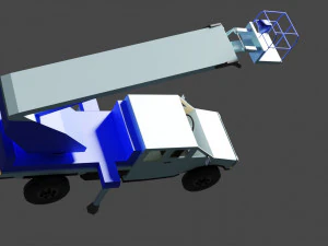 piattaforma aerea Modello 3D