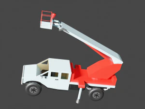 piattaforma aerea Modello 3D