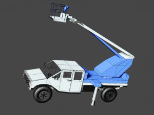 piattaforma aerea Modello 3D