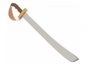 pirate saber 3D Модель