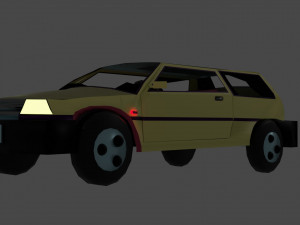 a car 3D मॉडल
