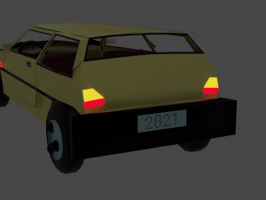 a car 3D मॉडल