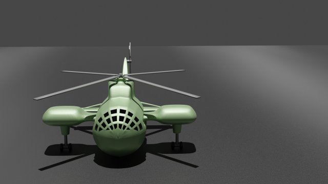 sikorsky ch-37 3D Модель .c4d .max .obj .3ds .fbx .stl .blend 