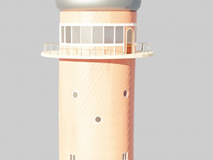 brick tower 3D Model