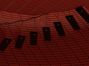 brick tower Modelo 3D
