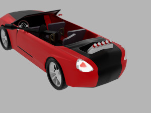 cabriolet 3D 모델