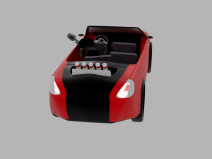 cabriolet 3D 모델