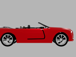 cabriolet 3D 모델