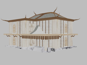 japanese house 3D Model