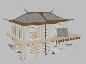 japanese house 3D Model