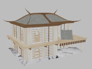 japanese house 3D Model