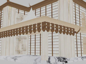 japanese house 3D Model