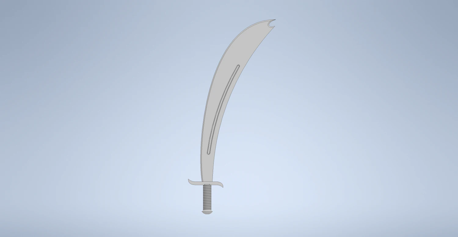 saber 3D Model .c4d .max .obj .3ds .fbx .stl .blend 