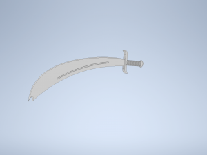 saber 3D Model