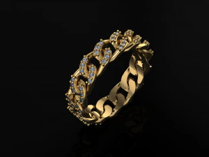 ring diamond 3D Print Model
