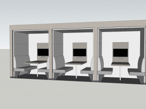 Coworking Pods 3D-Modell
