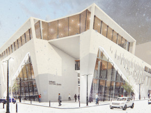 Modern Cultural Center 3D-Modell