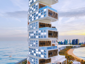 Atlantis The Royal Dubai - Best Luxury Beach Hotel - Resort Modello 3D