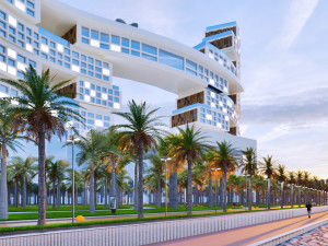 Atlantis The Royal Dubai - Best Luxury Beach Hotel - Resort Modello 3D