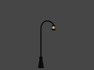 Street lamp 3D 模型