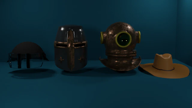 шляпы 3D Модель .c4d .max .obj .3ds .fbx .stl .blend 