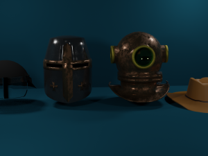 hats 3D 模型