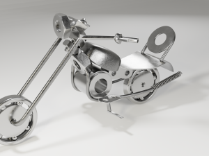 Stylized motorcycle 3D 模型