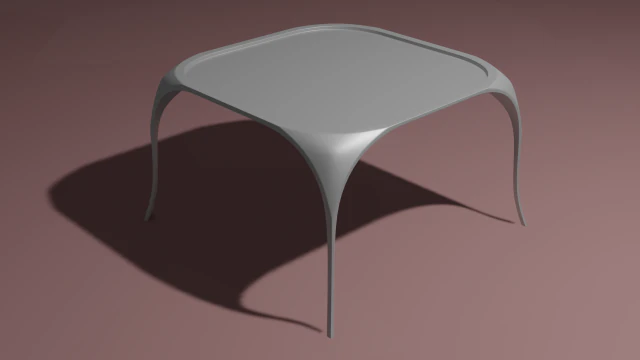 table 3D Model .c4d .max .obj .3ds .fbx .stl .blend 