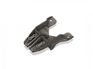 headlight mount for mitsubishi pajero montero 4 3D Print Model