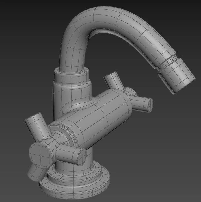 crane 3D Model .c4d .max .obj .3ds .fbx .stl .blend 