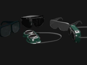 Eyewear Pack 3D Model