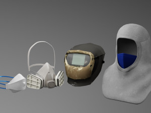 Mask pack Modelo 3D