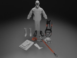 PPE Pack 3D Model