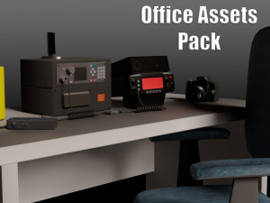 Office Pack Modelo 3D