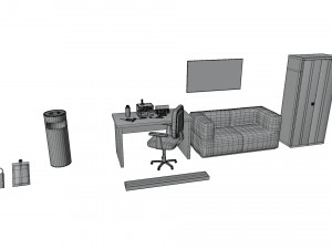 Office Pack Modelo 3D