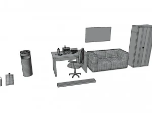 Office Pack 3D Model
