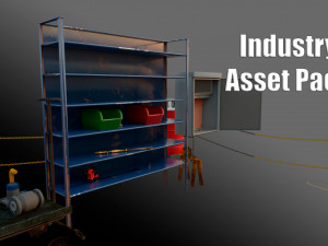 Industrial Assets Pack Modelo 3D