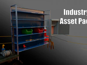 Industrial Assets Pack 3D Model